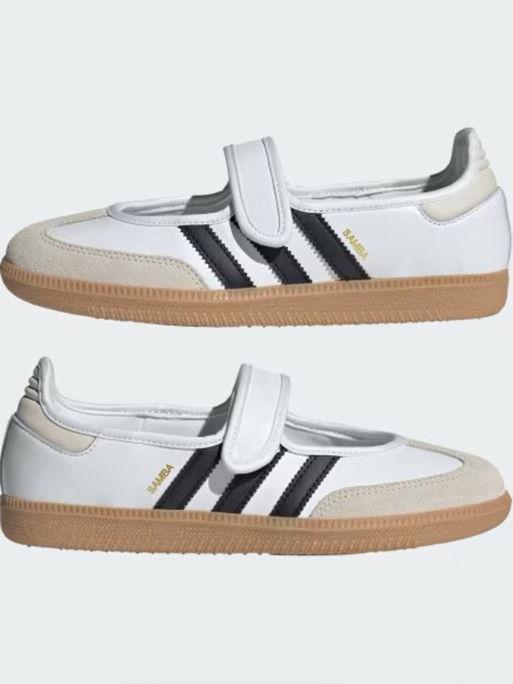 Adidas Mary Jane slip on shoes